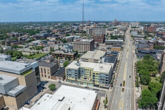 3901-3909 Woodward Ave, Detroit, MI - VUE AÉRIENNE  vue de carte