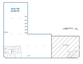 4601 SW 36th St, Oklahoma City, OK à louer Plan d’étage– Image 2 sur 2
