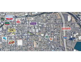 215-250 S Wells Ave, Reno, NV - Vue aérienne vue de carte