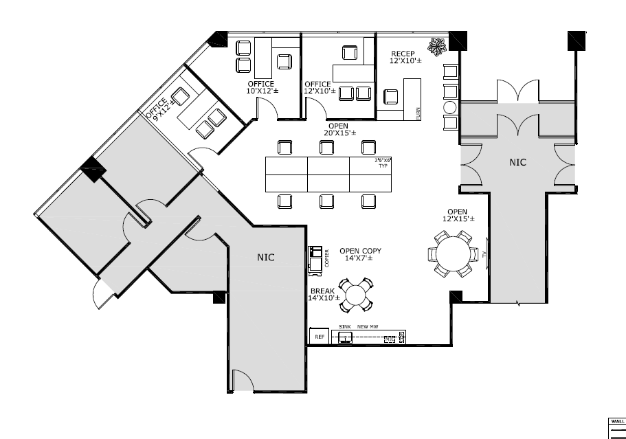 6009 Belt Line Rd, Dallas, TX à louer Plan d’étage– Image 1 sur 5