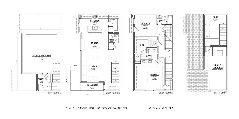412 E 9th St, Dallas, TX à vendre - Plan d’étage – Image 3 sur 7