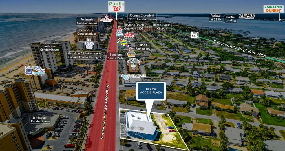 2410 S Atlantic Ave, Daytona Beach, FL à vendre - Photo de l’immeuble – Image 3 sur 5