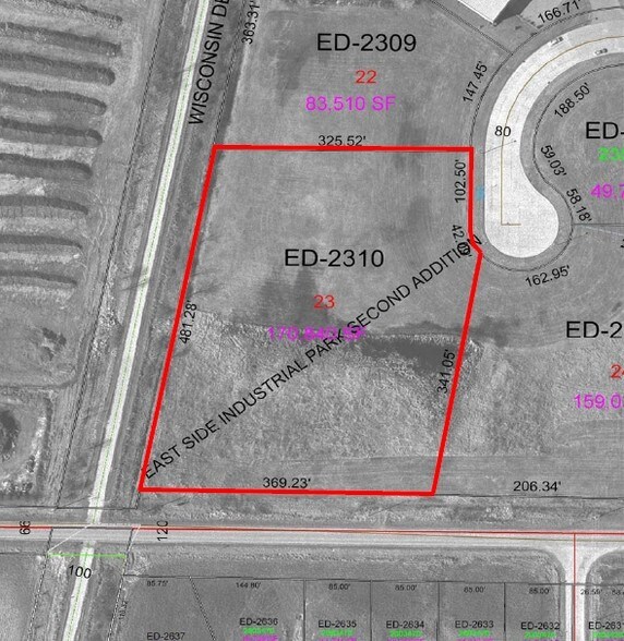 701 Millennium Ct, De Pere, WI à vendre - Aérien – Image 3 sur 5