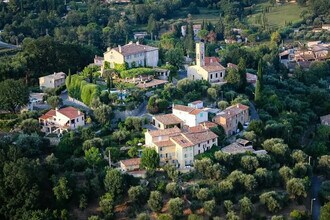 Opio - VUE AÉRIENNE  vue de carte