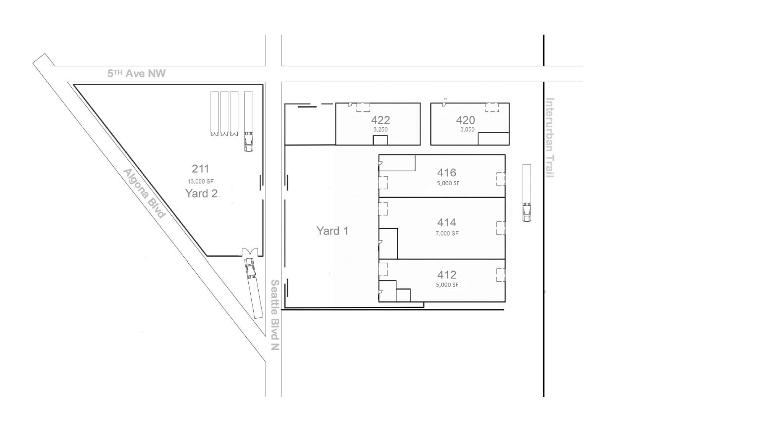 414-422 Seattle Blvd N, Pacific, WA à louer Photo de l’immeuble– Image 1 sur 1