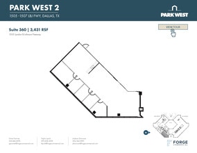 1501-1507 Lyndon B Johnson Fwy, Dallas, TX à louer Plan d’étage– Image 1 sur 1