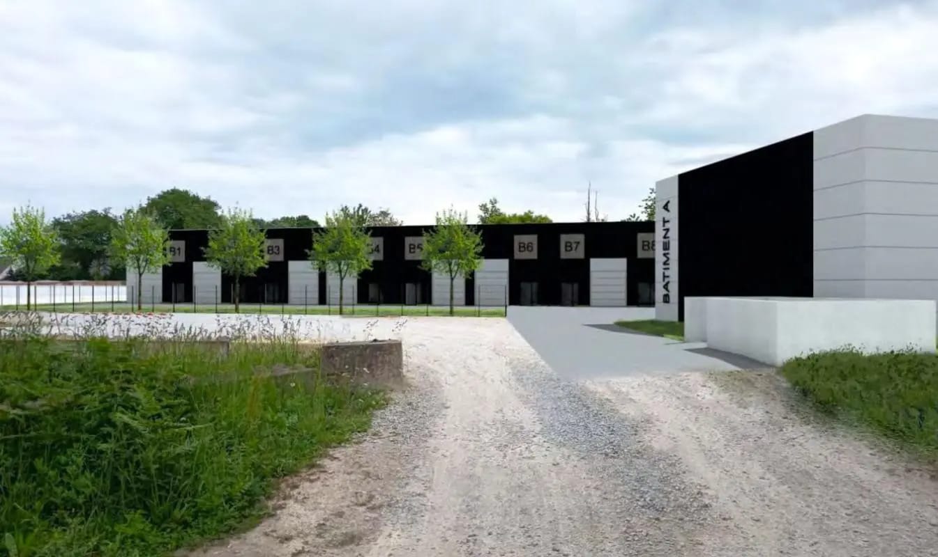 Local d'activités dans Brech à vendre Photo de l’immeuble– Image 1 sur 4