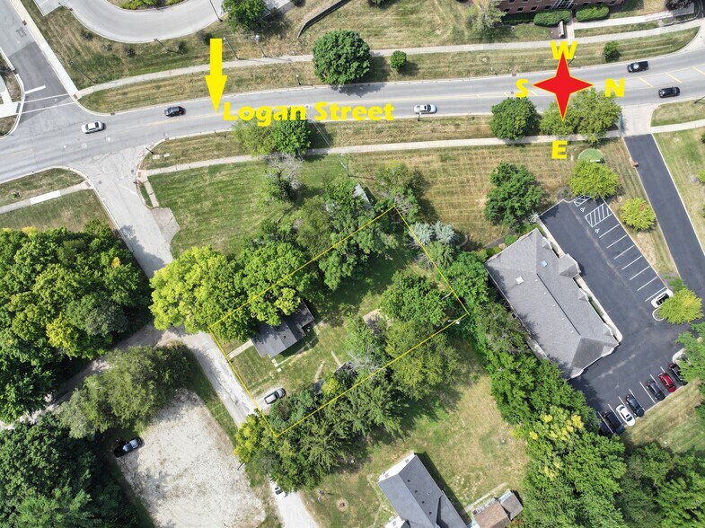265 John St, Noblesville, IN à vendre - Aérien – Image 2 sur 5