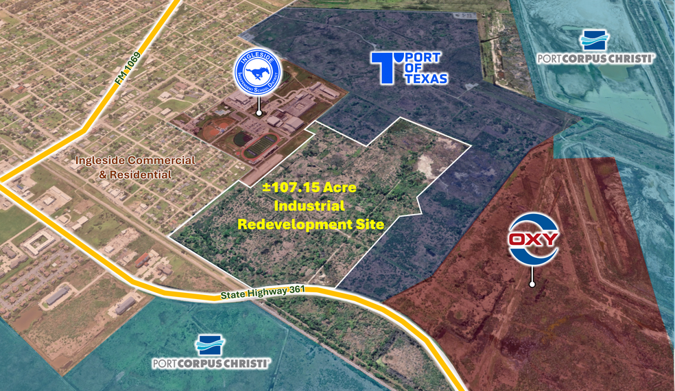 FM 361 (W Main), Ingleside, TX à vendre - Photo principale – Image 1 sur 9