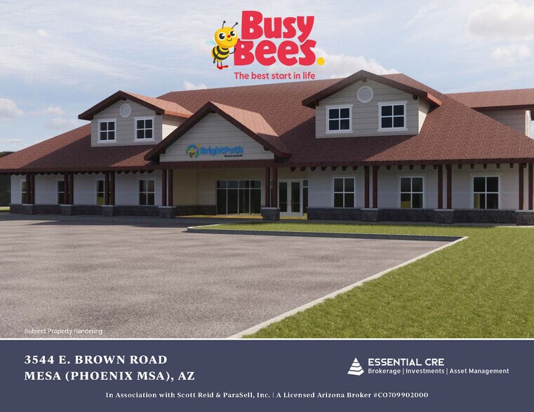 3544 E Brown Rd, Mesa, AZ à vendre - Photo de l’immeuble – Image 1 sur 4