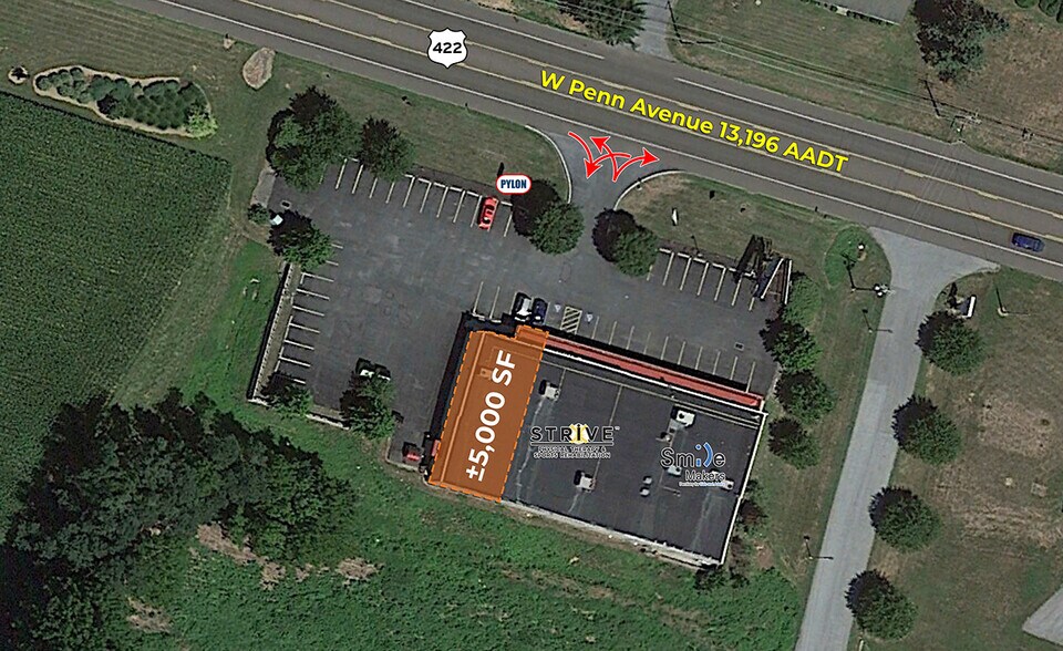 1192 W Penn Ave, Womelsdorf, PA à louer - Photo de l’immeuble – Image 2 sur 5