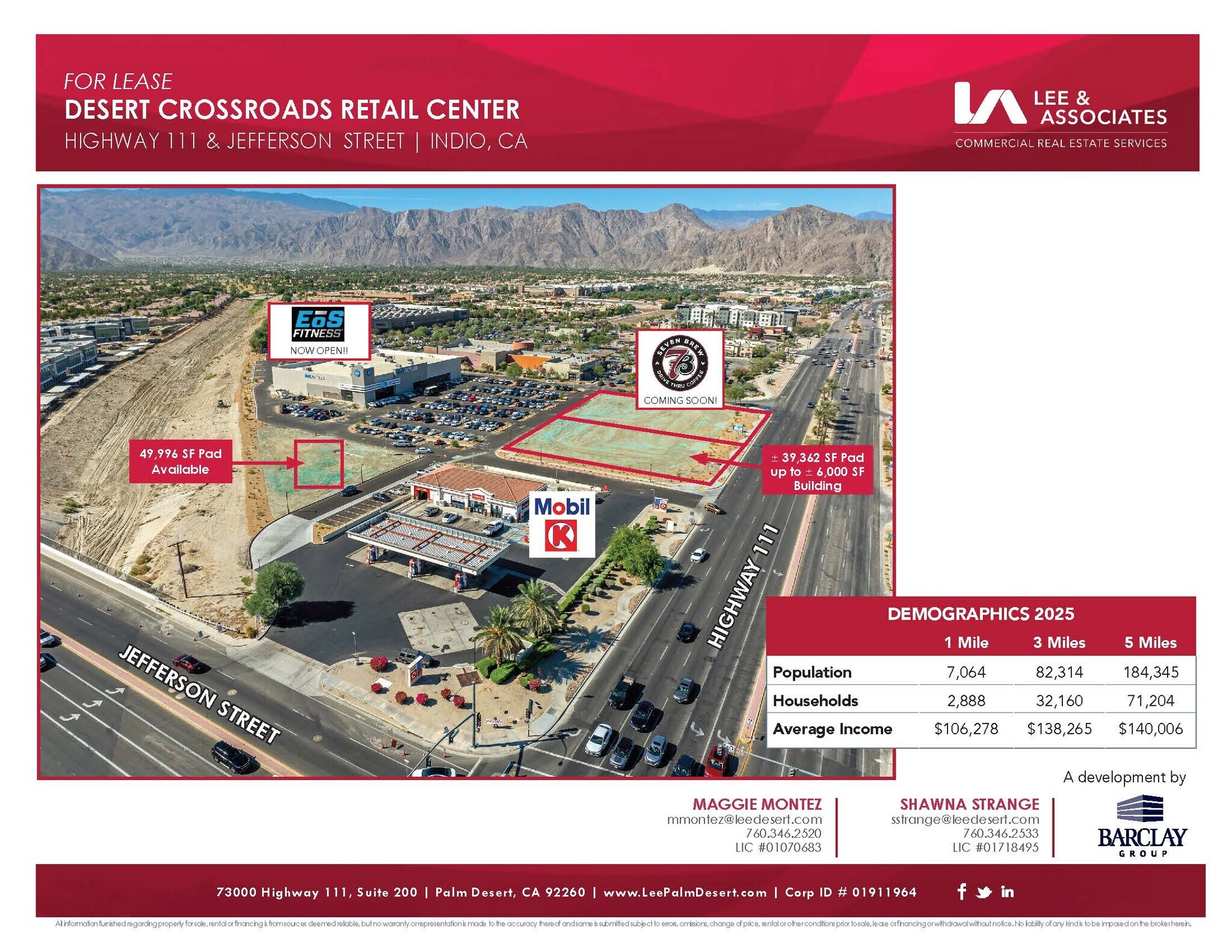 79925-79929 Highway 111, Indio, CA à louer Aérien– Image 1 sur 4