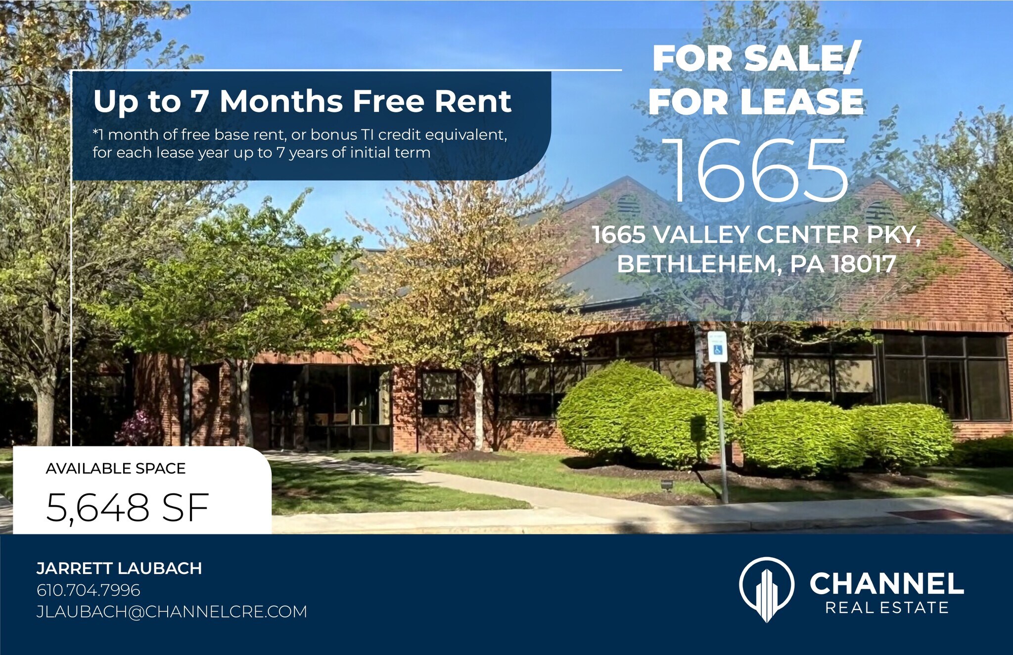 1665 Valley Center Pky, Bethlehem, PA à vendre Photo principale– Image 1 sur 3