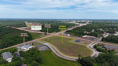 98 Carl Vinson Pky, Warner Robins, GA - Vue aérienne vue de carte
