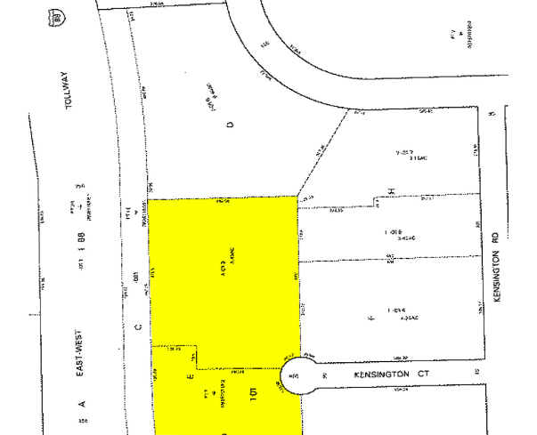 2200 Kensington Ct, Oak Brook, IL à louer - Plan cadastral – Image 2 sur 2