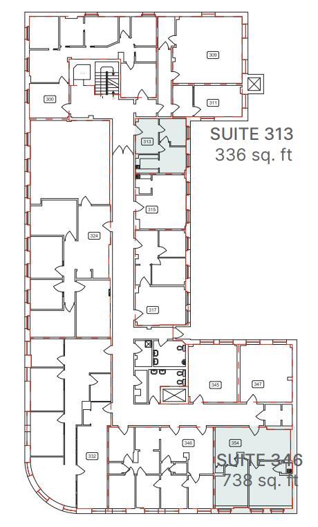 10113 104th St NW, Edmonton, AB à louer Plan d’étage– Image 1 sur 1