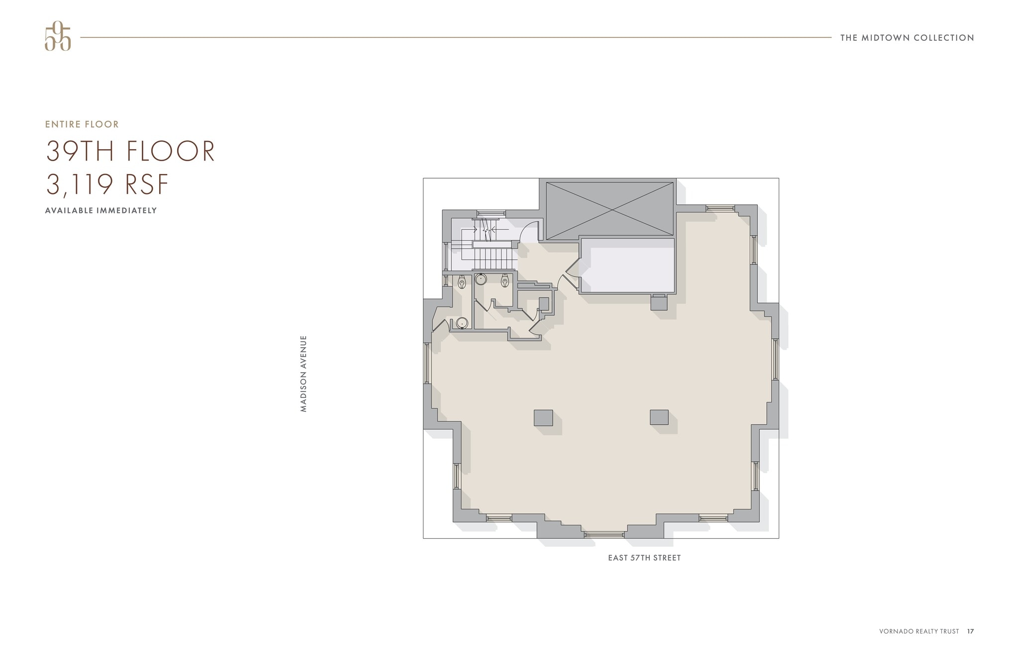 595 Madison Ave, New York, NY à louer Plan de site– Image 1 sur 2