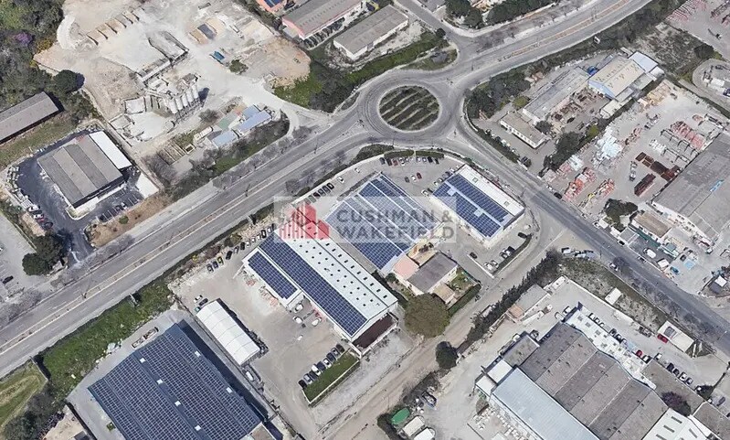 Local d’activités dans Nîmes à louer Aérien– Image 1 sur 2