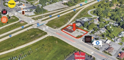 1703 Harding Hwy, Lima, OH à louer Aérien– Image 2 sur 2
