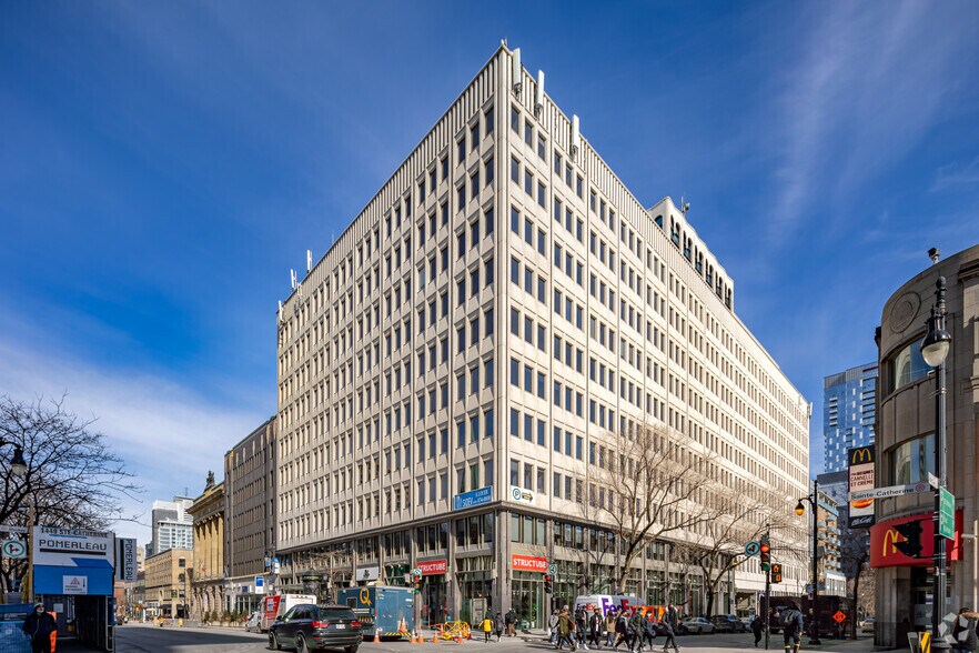 1438-1450 Rue Sainte-Catherine O, Montréal, QC à louer - Photo de l’immeuble – Image 1 sur 3