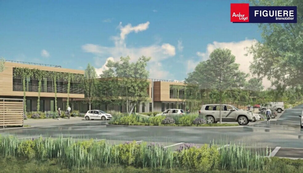 Bureau dans Le Puy-Sainte-Réparade à louer - Photo de l’immeuble – Image 3 sur 7