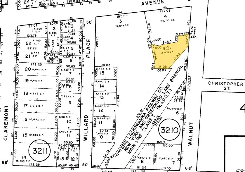 85-A Walnut St, Montclair, NJ à vendre - Plan cadastral – Image 3 sur 45