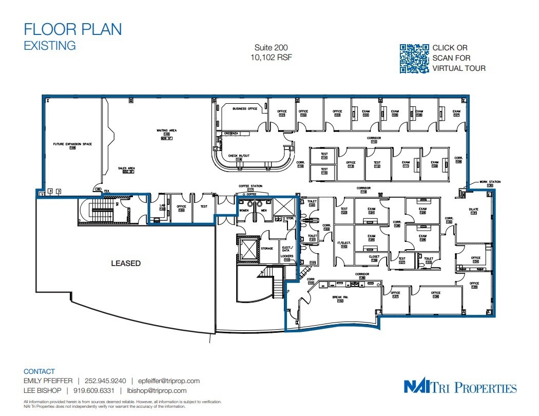 8851 Ellstree Ln, Raleigh, NC à louer Plan d’étage– Image 1 sur 2