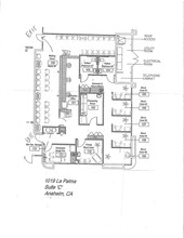 1019 W La Palma Ave, Anaheim, CA à louer Plan de site– Image 1 sur 1