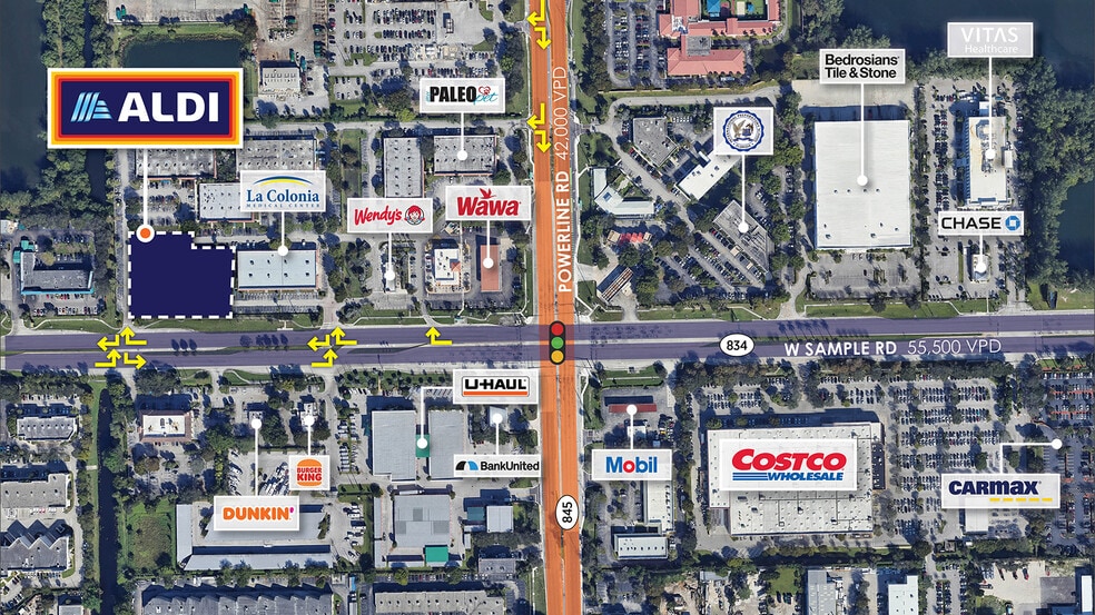 2301 W Sample Rd, Pompano Beach, FL à vendre - Photo de l’immeuble – Image 3 sur 3