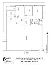 819 W 22nd St, Tempe, AZ à louer Plan d’étage– Image 2 sur 13