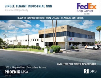 Plus de détails pour 1375 N Hayden Rd, Scottsdale, AZ - Local d’activités à vendre