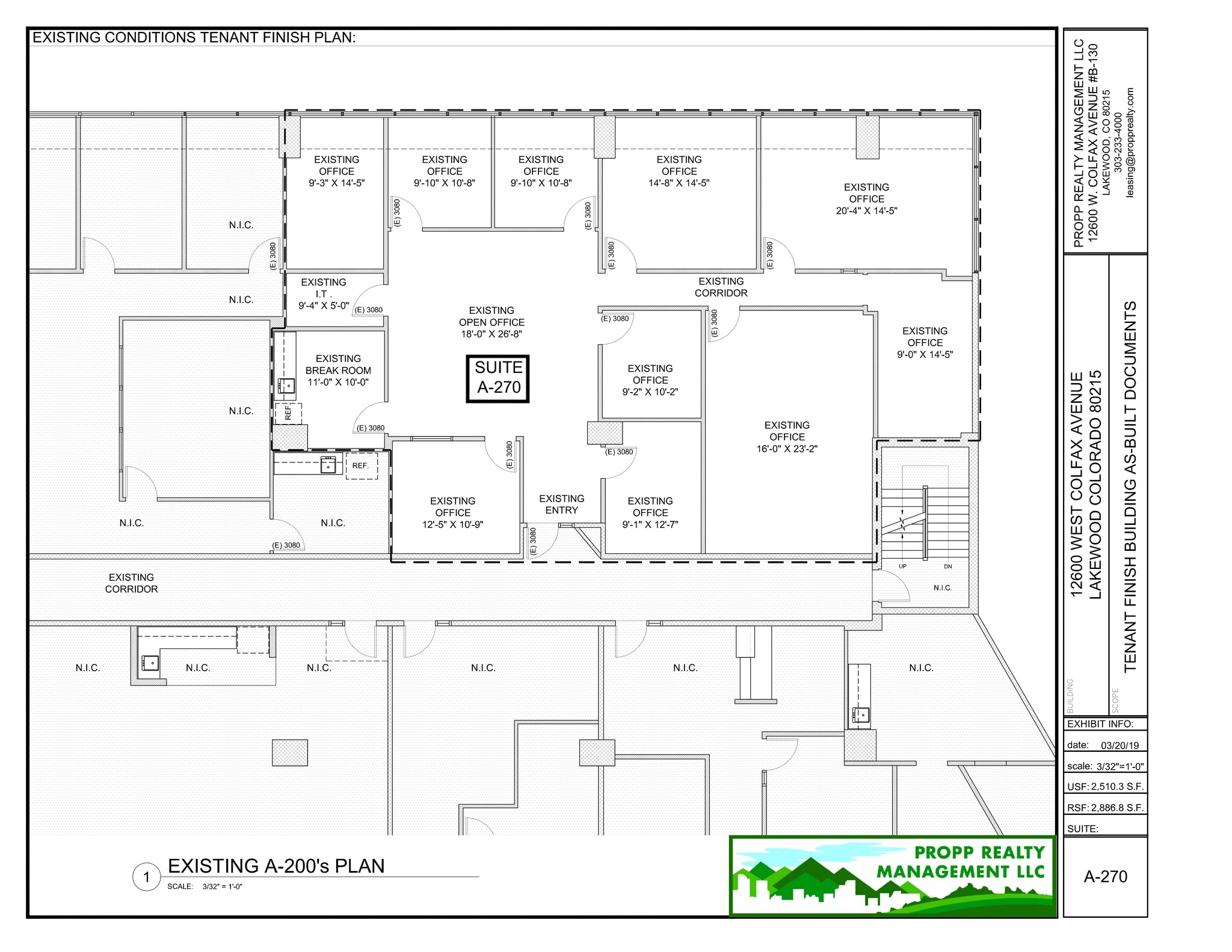 12600 W Colfax Ave, Lakewood, CO à louer Plan de site– Image 1 sur 1
