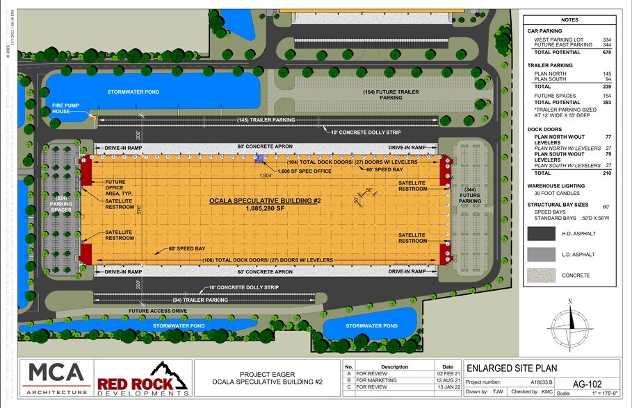3171 NW 44th Ave, Ocala, FL à louer - Plan de site – Image 3 sur 8