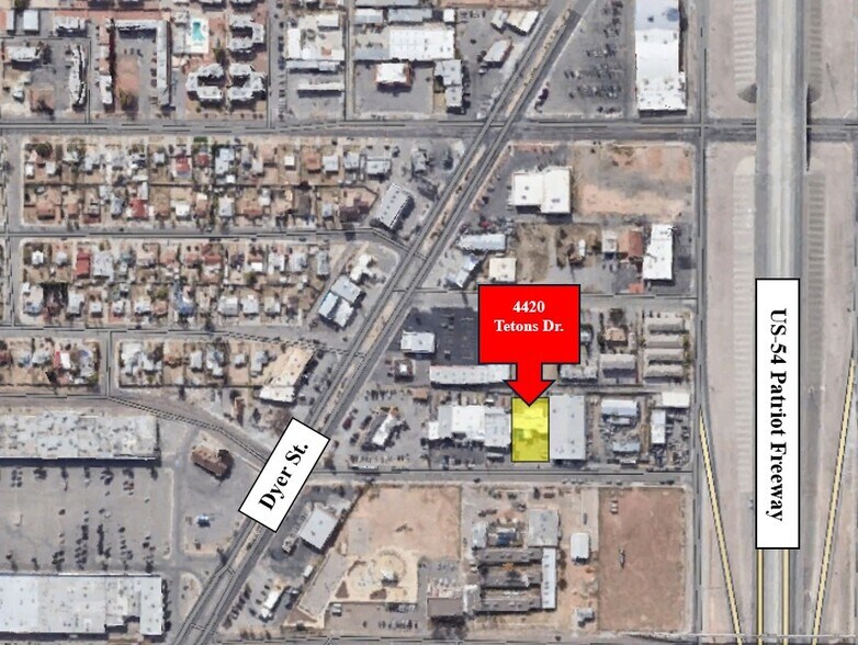 4420 Tetons Dr, El Paso, TX à louer - Photo de l’immeuble – Image 2 sur 5