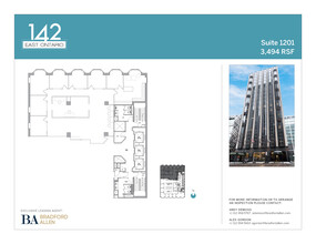 142 E Ontario St, Chicago, IL à louer Plan d’étage– Image 1 sur 1