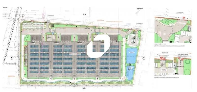Bureau dans Wattrelos à louer - Plan d’étage – Image 2 sur 2