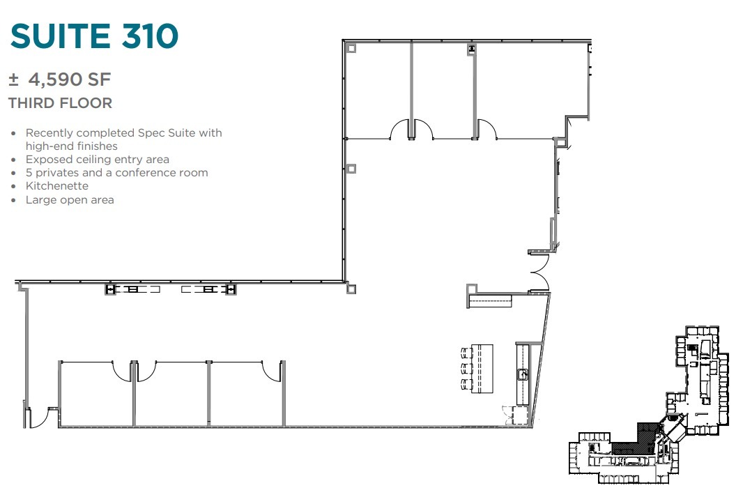 100 Wood Hollow Dr, Novato, CA à louer Plan d’étage– Image 1 sur 1