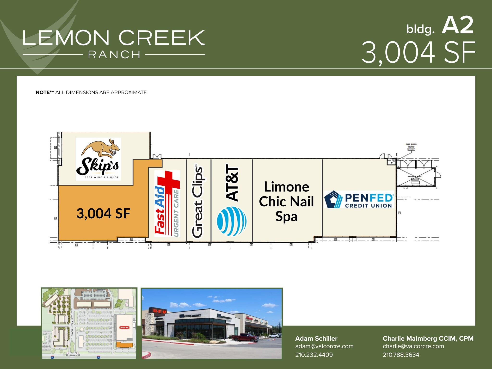 I-10 W & Balcones Creek Dr, Boerne, TX à louer Plan de site– Image 1 sur 1