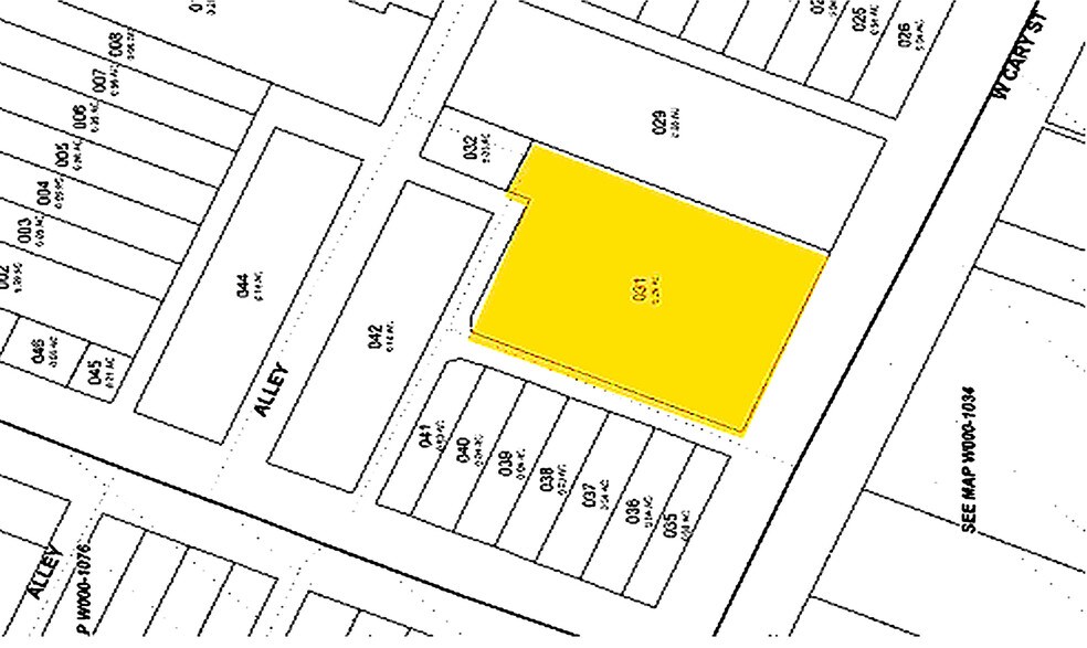 2312-2314 W Cary St, Richmond, VA à louer - Plan cadastral – Image 3 sur 35
