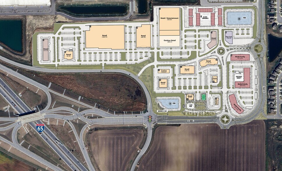 E 550 S and Perry Worth Road, Whitestown, IN à louer - Photo de l’immeuble – Image 2 sur 7
