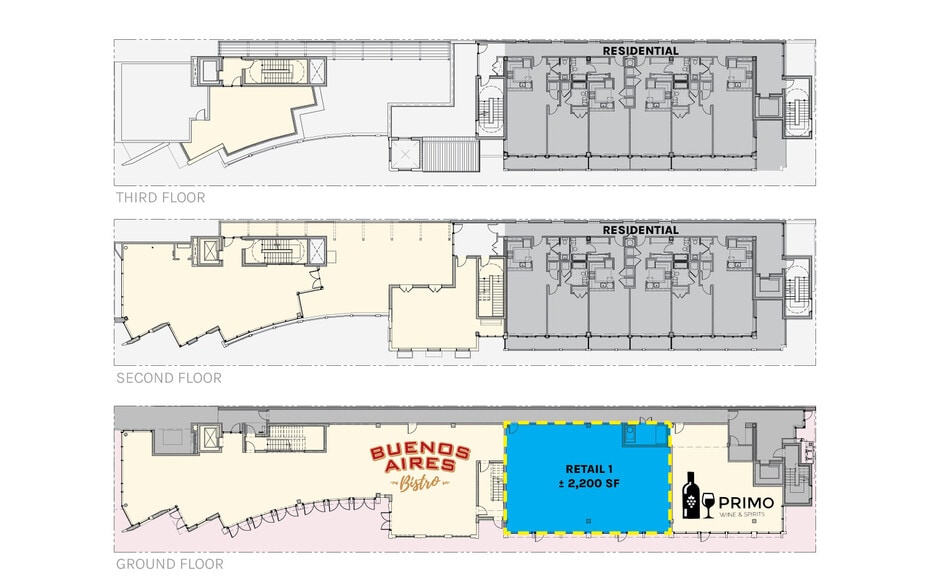 2200 Collins Ave, Miami Beach, FL à louer - Plan d’étage – Image 2 sur 4