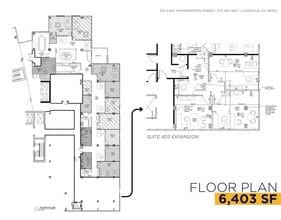222 E Witherspoon St, Louisville, KY à louer Plan d’étage– Image 1 sur 1