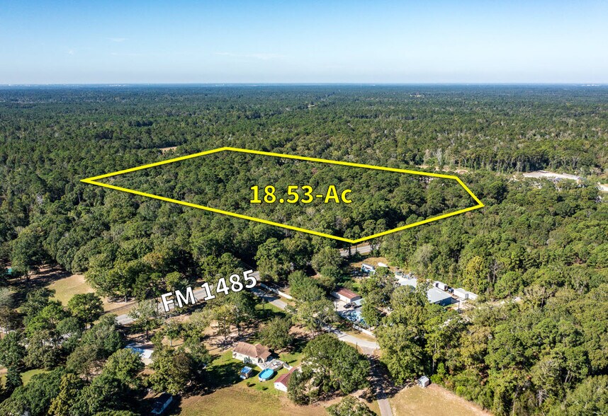 18.53+/-Ac11775 FM 1485, Conroe, TX à vendre - Aérien – Image 3 sur 8