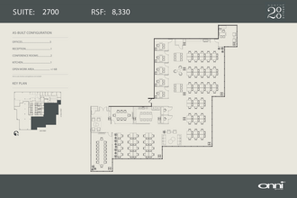 200 N LaSalle St, Chicago, IL à louer Plan d’étage– Image 1 sur 1