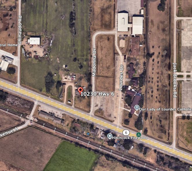 10230 Highway 6, Hitchcock, TX à vendre - Aérien – Image 3 sur 5