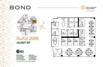 3200 E Camelback Rd, Phoenix, AZ à louer Plan d’étage– Image 1 sur 1