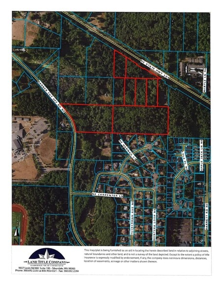0 Barber Cut Off Rd, Kingston, WA à vendre - Plan cadastral – Image 3 sur 3