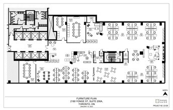 2180 Yonge St, Toronto, ON à louer Plan d’étage– Image 1 sur 1