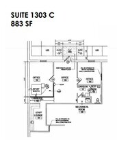 1295 S Linden Rd, Flint, MI à louer Plan d’étage– Image 1 sur 1