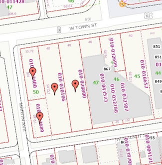 Plus de détails pour 871-883 Town St, Columbus, OH - Terrain à vendre